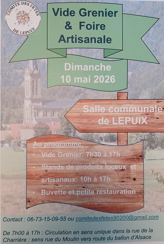 Foire artisanale et vide greniers