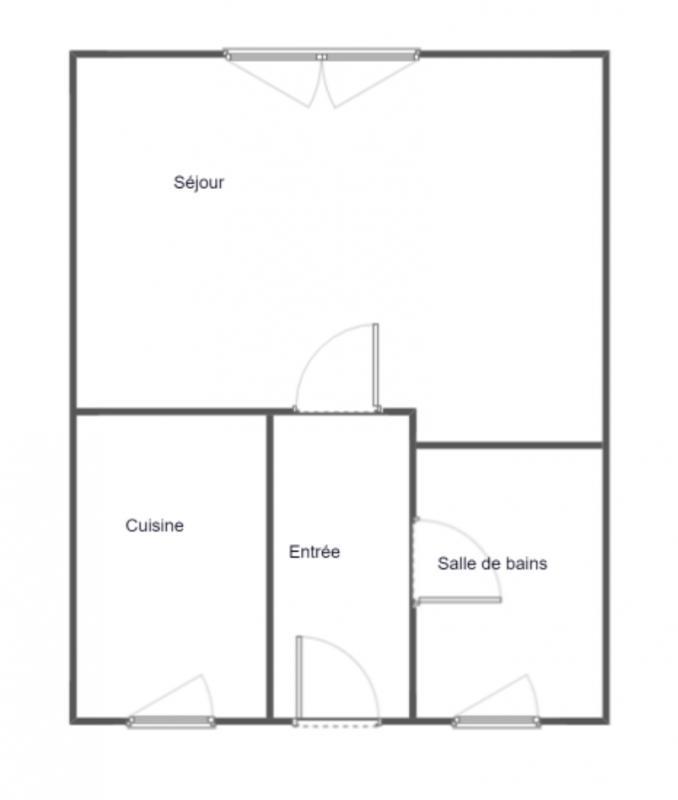 Appartement - 35 m² - 1 pièce