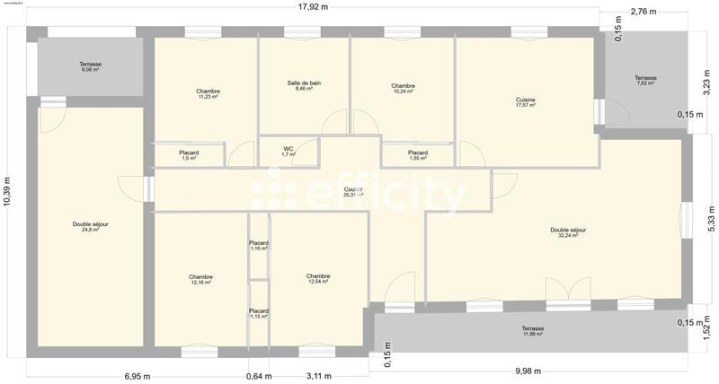 Maison - 160 m² - 6 pièces