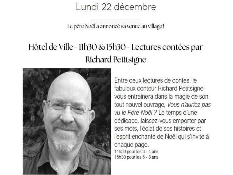Lectures contées par Richard Petitsigne