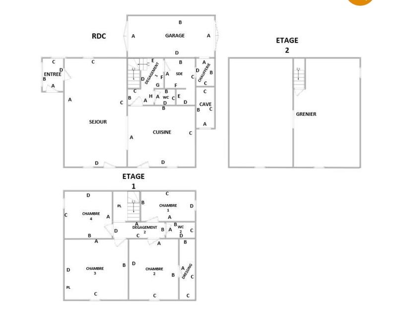 Maison - 126 m² - 5 pièces