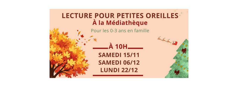 Lecture pour petites oreilles