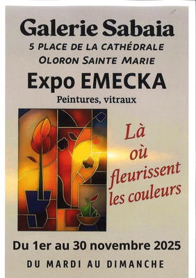 Exposition &quot;Là où fleurissent les couleurs&quot;