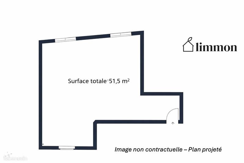 Appartement - 53 m² - 2 pièces