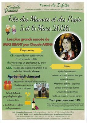 Fête des mamies et des papis : Repas dansant