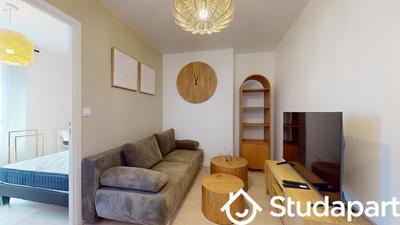 Chambre - 9 m² - 1 pièce