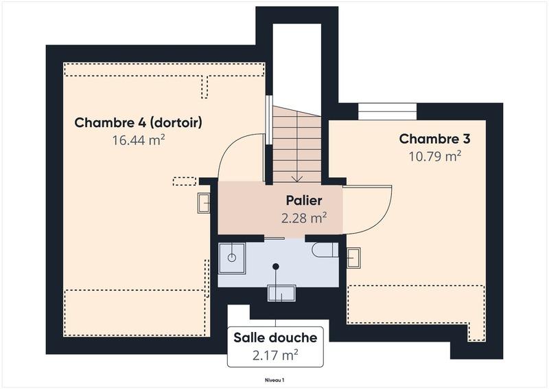 Appartement - 127 m² - 6 pièces