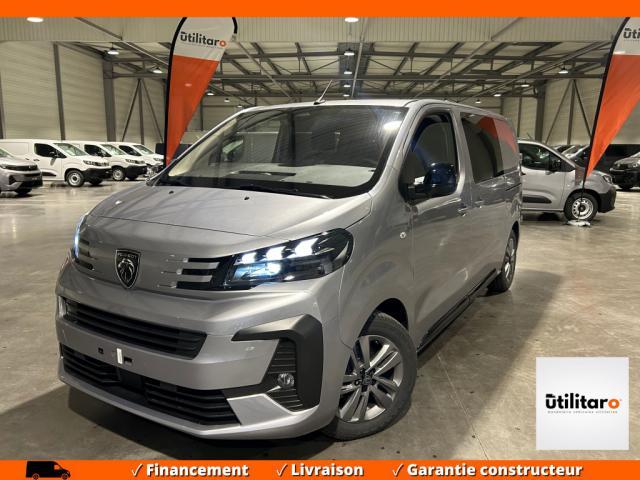 Peugeot Expert Cabine Approfondie 5 Places m Bluehdi 180 Ch Eat8 - Gris Acier Pack Look Jantes Led Jumpy Sieges