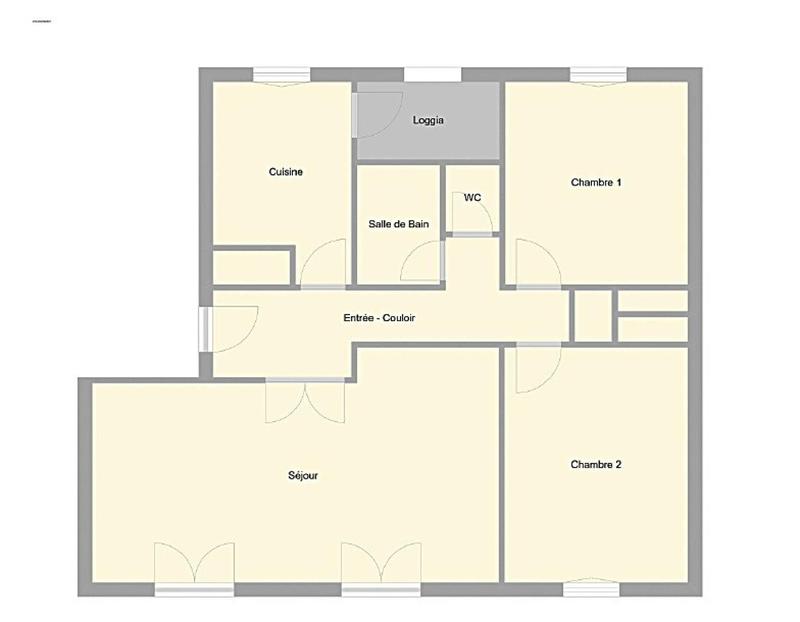 Appartement - 78 m² - 3 pièces