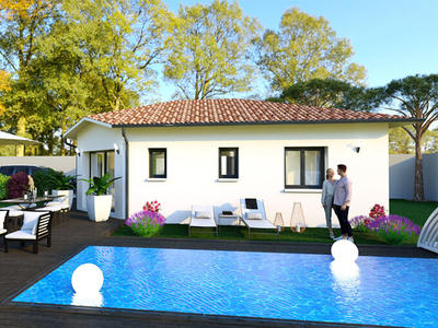 Maison - 60 m² - 3 pièces