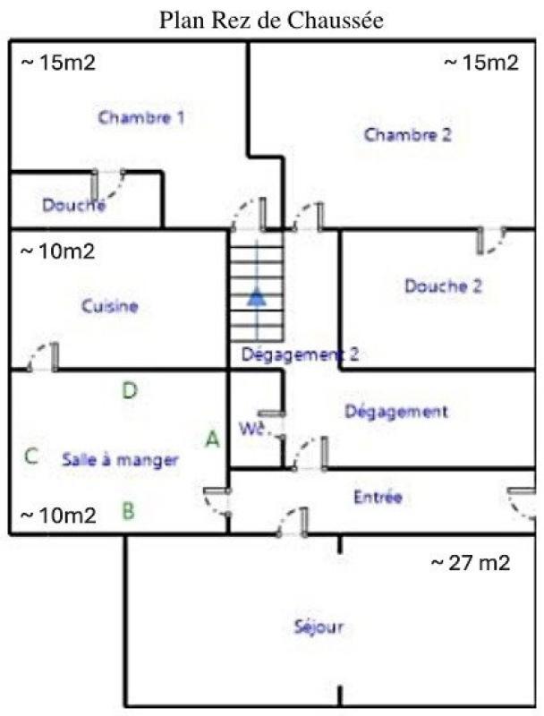 Maison ancienne - 145 m² - 8 pièces