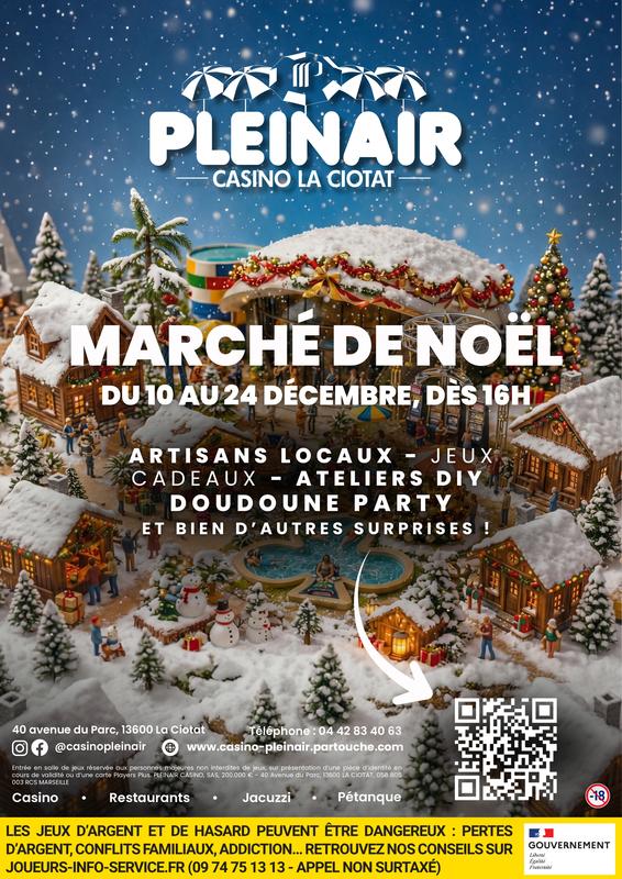 Marché de Noël du Casino Pleinair