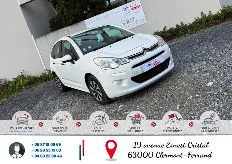 Citroën C3 1.4 Hdi 70Cv 5places *Véhicule Sous Garantie*Ct Révision Kit Distribution Ok *100 Points de Contrôles*Pneus m+S*CarteGrise Moitié prix (Véhicule plus 10 ans)*Pneus 4 saisons*Régulateur/limiteur vitesse*Climatisation*fixation Isofix*Autoradio Cd
