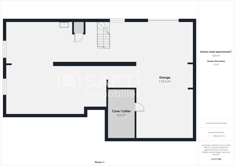 Maison - 119 m² - 4 pièces