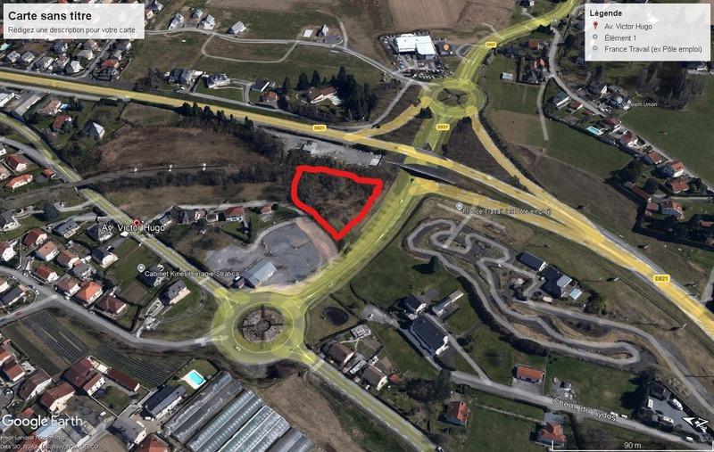 Terrain constructible - 2 562 m²