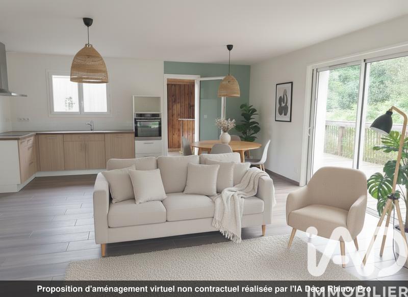 Maison - 80 m² - 3 pièces