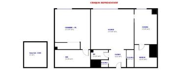 Appartement - 47 m² - 2 pièces