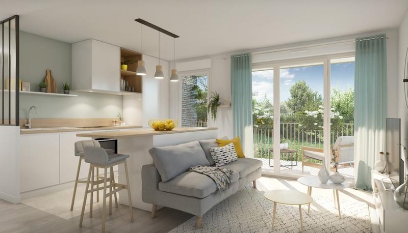 Appartement - 43 m² - 2 pièces