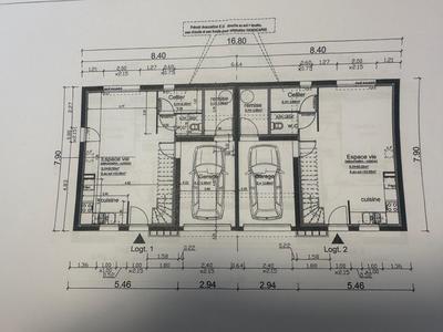 Maison - 80 m² - 4 pièces