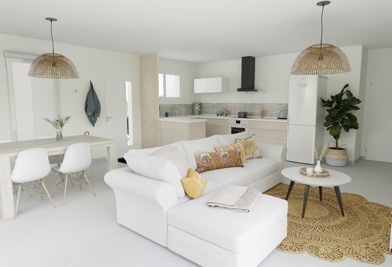 Maison - 86 m² - 4 pièces