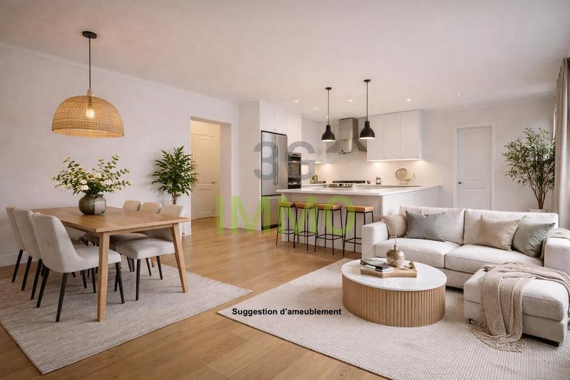 Appartement - 63 m² - 3 pièces