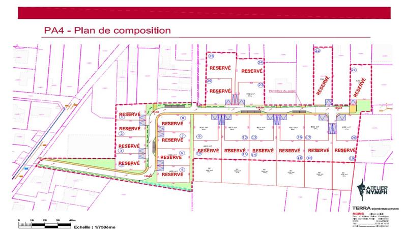 Terrain constructible - 467 m²