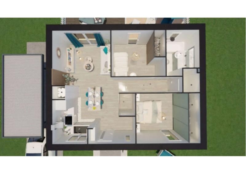 Maison - 49 m² - 3 pièces