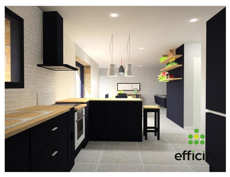 Maison - 130 m² - 1 pièce