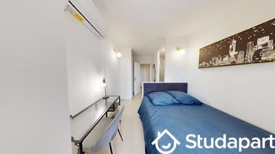 Chambre - 14 m² - 1 pièce