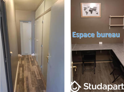 Chambre - 11 m² - 1 pièce