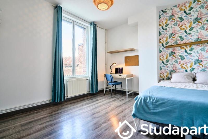 Chambre - 12 m² - 1 pièce