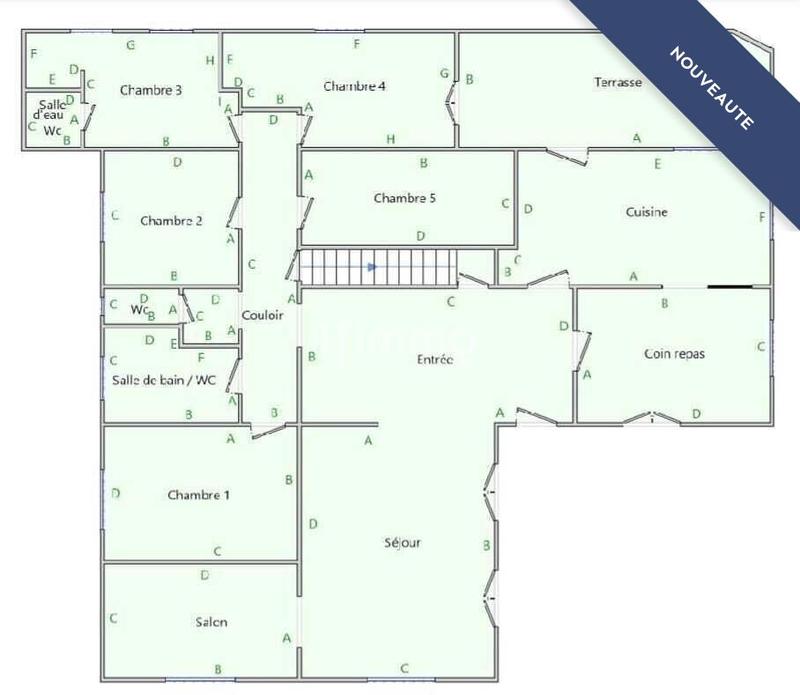 Maison - 211 m² - 7 pièces