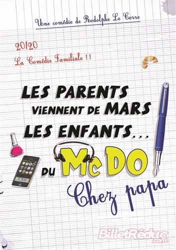 L'Atelier des Artistes : les parents viennent de Mars les enfants ...du Mc Do