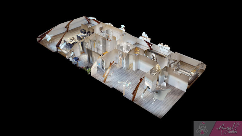 Loft - 124 m² - 5 pièces