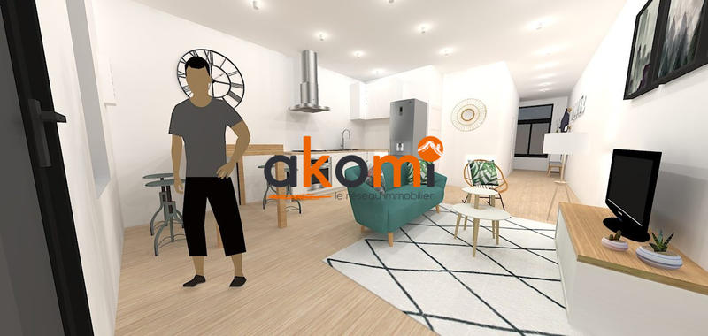 Appartement - 50 m² - 2 pièces