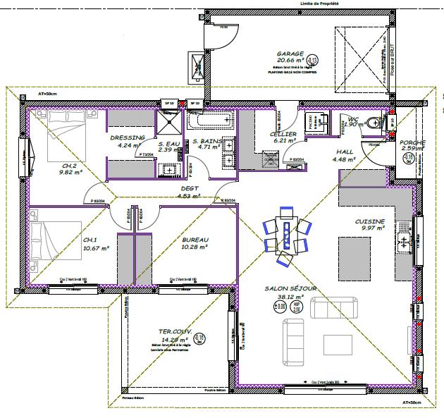 Maison - 107 m² - 5 pièces