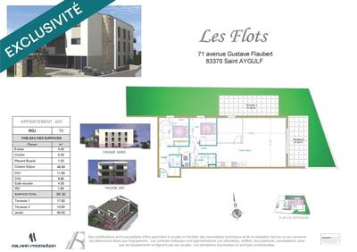 Appartement - 86 m² - 3 pièces