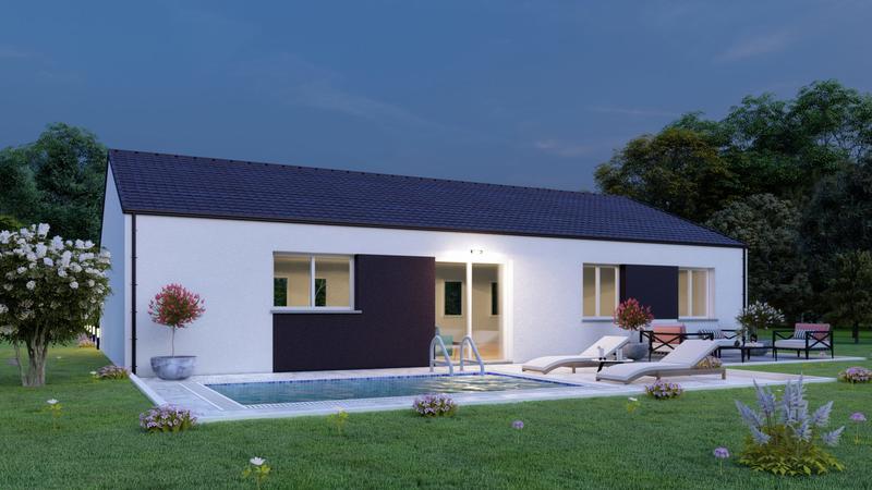 Maison - 92 m² - 6 pièces