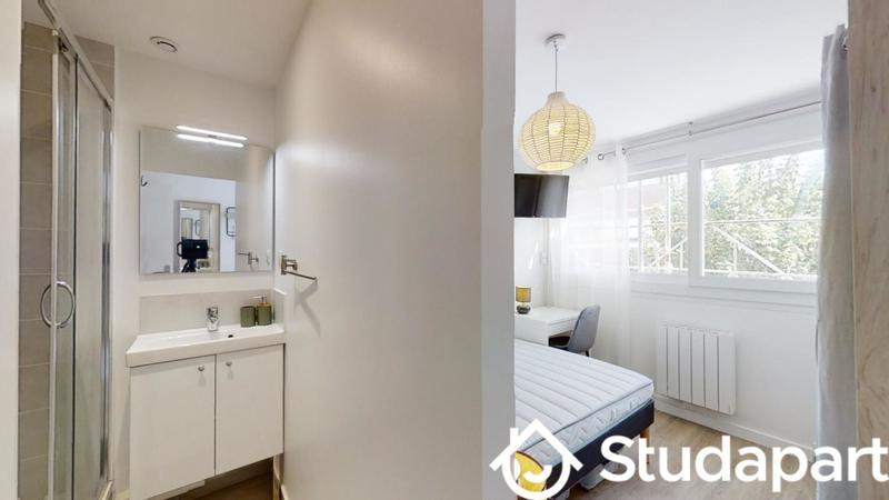 Chambre - 12 m² - 1 pièce