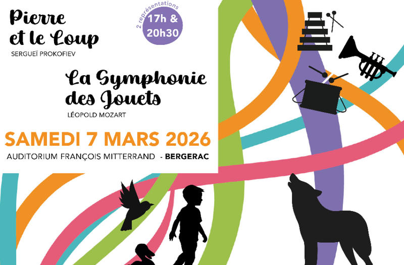 Concert | Pierre et le Loup et la Symphonie des jouets