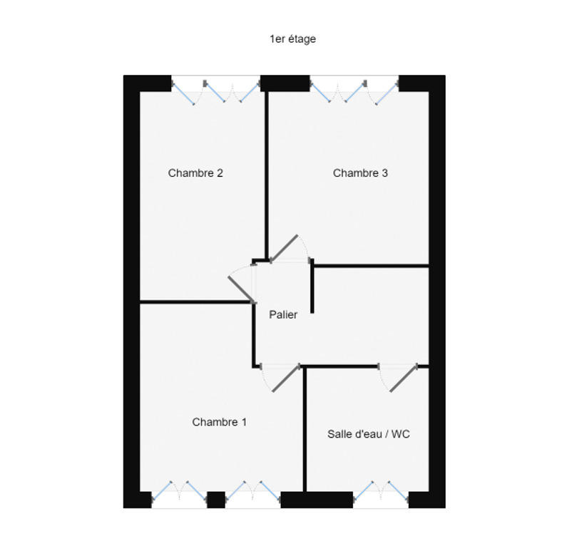 Maison - 80 m² - 4 pièces
