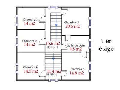 Maison de village - 262 m² - 10 pièces