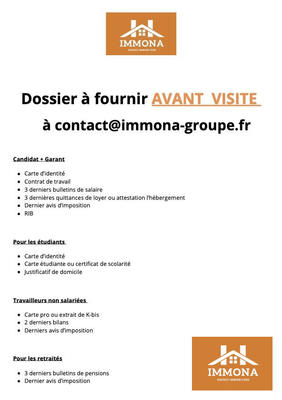 Appartement - 36 m² - 2 pièces