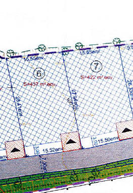 Terrain constructible - 422 m²