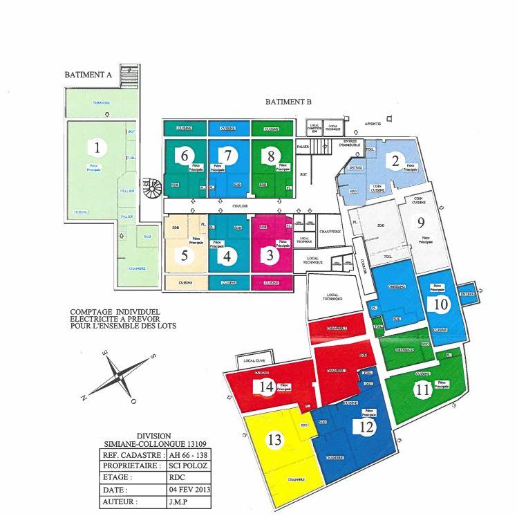 Immeuble - 906 m² - 40 pièces