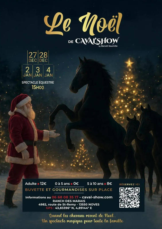 Le Noël de Caval'Show à Noves