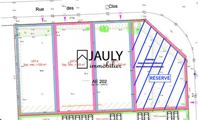 Terrain commercial - 533 m²