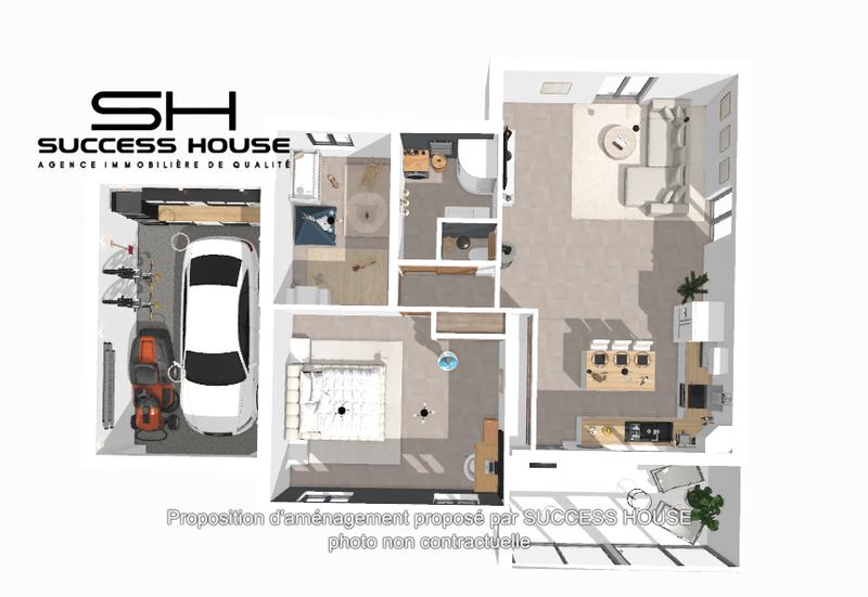 Maison - 87 m² - 3 pièces