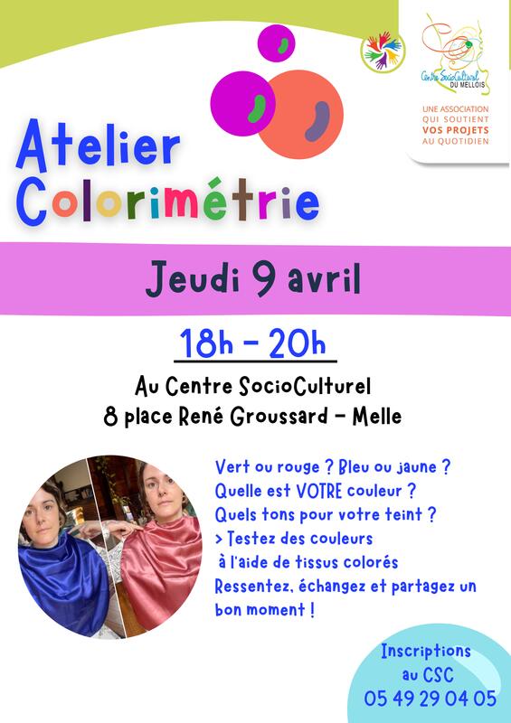 Atelier Colorimétrie