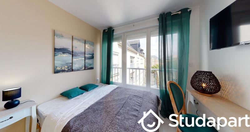 Chambre - 11 m² - 1 pièce